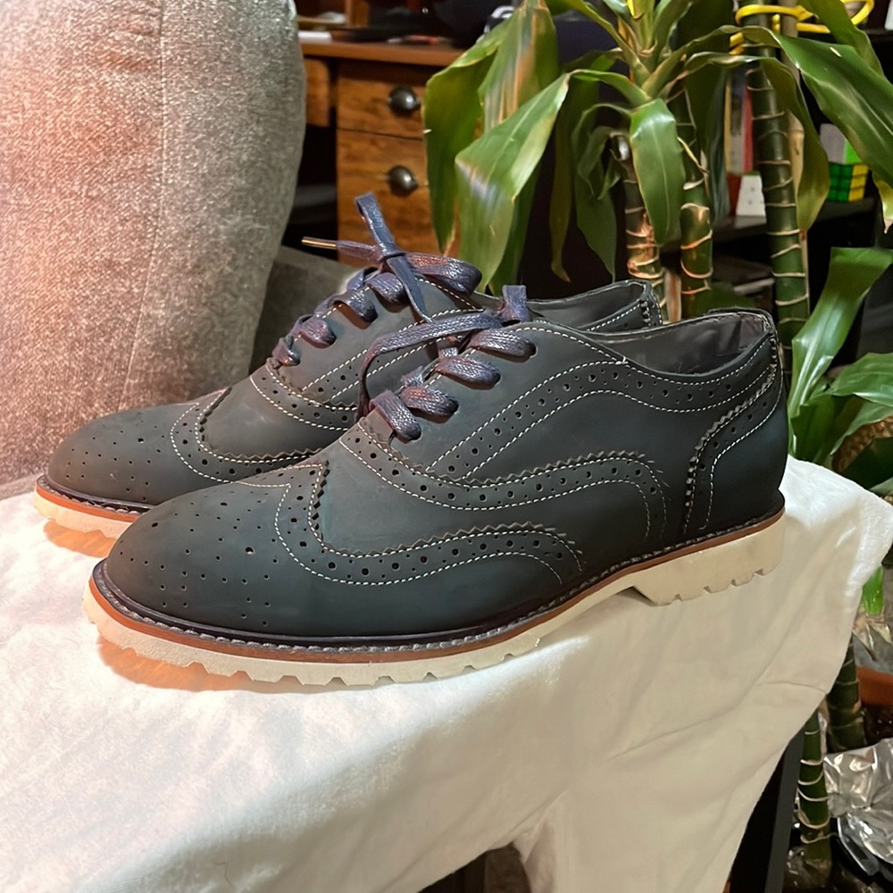 Kenneth Cole New York Oxfords Navy